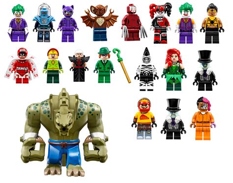 Batman lego villains - With The LEGO Batman Movie, WB and DC Comics zero in on a more cohesive, entertaining, and character-driven flick than the best parts of the Caped Crusader's most recent appearance, Batman Vs ... 